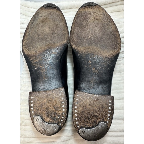 Vintage 1940\'s Ben B Berke Designer Stetson Collection Loafers Black Men\'s 11 B main image 11